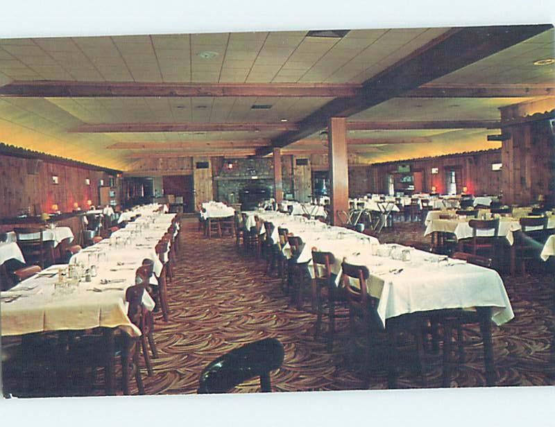 Unused Pre-1980 RESTAURANT SCENE Cape Cod - Falmouth Massachusetts MA F7742