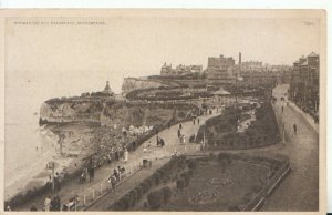 Kent Postcard - Promenade and Bandstand - Broadstairs - Ref 8589A