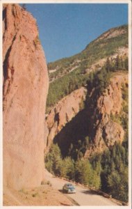 Canada Red Rock Sinclair Canyon Radium Hot Springs 1954