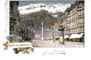 ac3374 - AUSTRIA - Postcards VINTAGE POSTCARD - Greetings from Innsbruck-