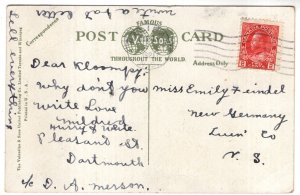 St Paul's Church, Halifax, Nova Scotia, Used 1921