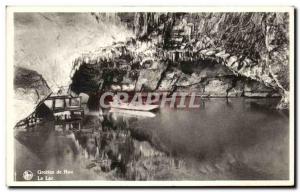 Old Postcard Han Caves Lake