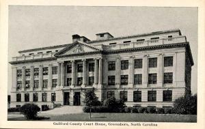 NC - Greensboro. Guilford County Courthouse