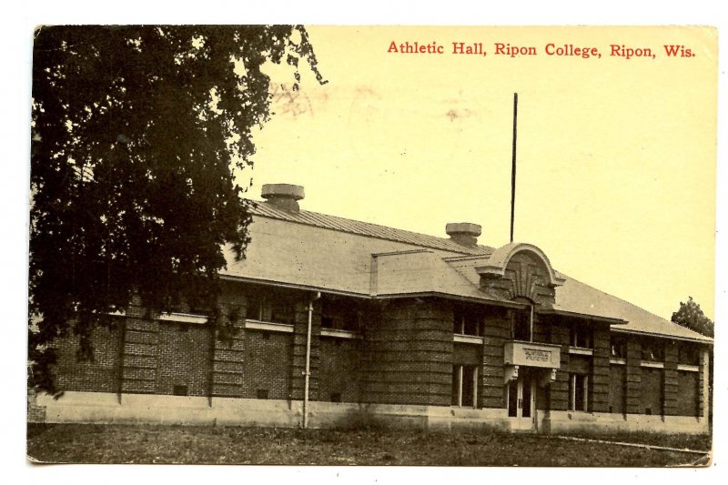 WI - Ripon. Ripon College, Athletic Hall