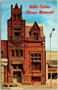 Red Cloud Nebraska NE, Willa Cather Pioneer Memorial Building, Vintage Postcard