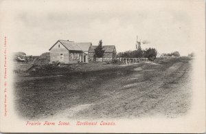 Prairie Farm Scene Northwest Canada Unused Imperial Series #633 Postcard F41