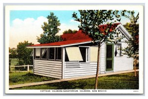 Cottage at Valmora Sanatorium Valmora New Mexico NM UNP WB Postcard V13