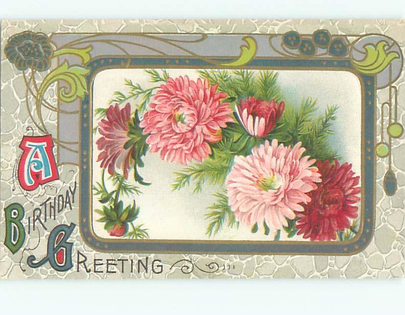 Divided-Back BEAUTIFUL FLOWERS SCENE Great Postcard AA2560