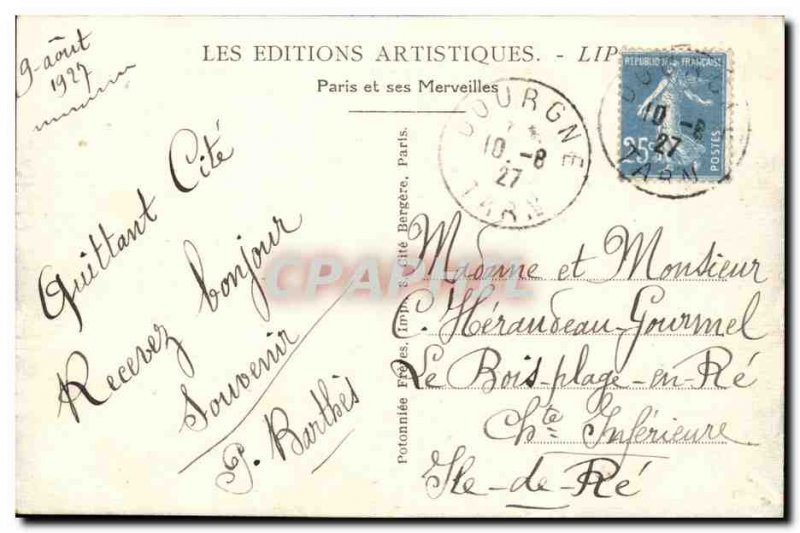 Paris - 8 - Overview of the Place de la Concorde to the Sacre Coeur of Montma...