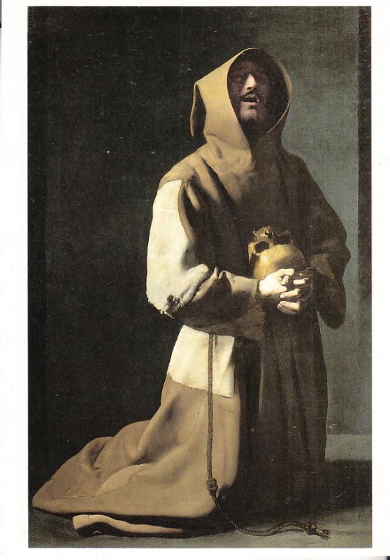 St. Francis in Meditation by Franciso de Zurbaran