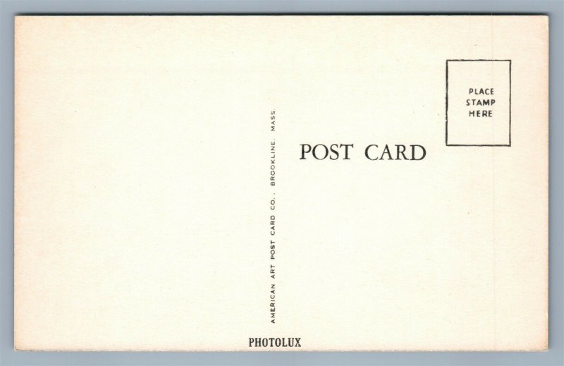 LUBEC ME WEST QUODDY LIGHT HOUSE ANTIQUE POSTCARD