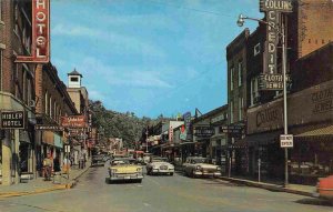 Street Scene Hazard Kentucky 1950s postcard