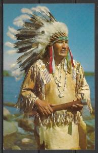 Native American Chief Odowa Littlecreek Chippewa - [MX-102]