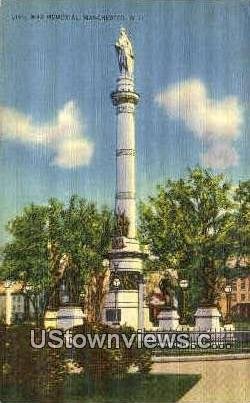 Civil War Memorial in Manchester, New Hampshire