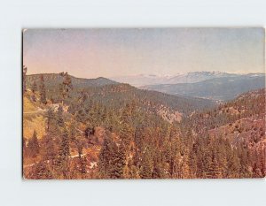 Postcard View From U. S. Hill, Mt. Wheeler, New Mexico