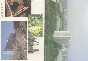 Prince Hotel Takanawa Japan Tokyo & Reverse Art 2x Postcard s