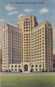 Wesley Memorial Hospital Chicago IL, Illinois pm 1945