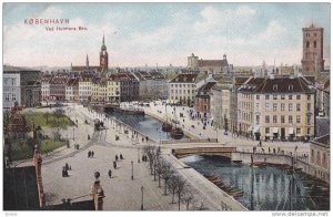 Kobenhavn, Ved Holmens Bro. Denmark , 1910s