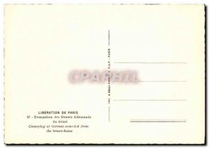 Postcard Modern Army Liberation of Paris Evacuation of wounded German Red Cro...