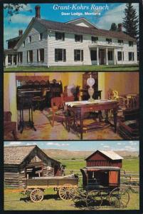 Montana Deer Lodge Grant-Kohrs Ranch