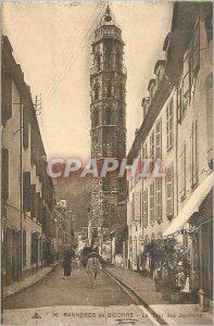 Old Postcard 30 Bagneres de Bigorre tower of the Jacobins