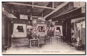 Old Postcard Interior Auvergne Auvergne