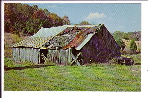 Old Barn, Mammoth Cave Wax Museum, Cave City, Kentucky,  Photo Doyle