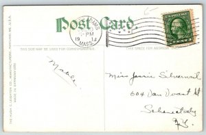 Berkshire Hill Sanitarium  North Adams  Massachusetts Postcard  1913