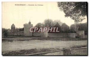 Old Postcard Surgeres speaker du Chateau