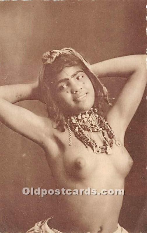 Types D'Orient Danseuse Photo Soler, Tunis Arab Nude Unused 