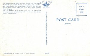 Vintage Postcard Gregory House High Battery Bluff Chattahoochee & Greensboro FL
