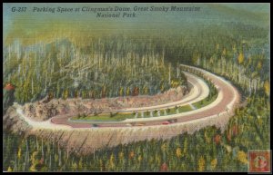 Parking Space at Clingman's Dome, Great Smoky Mountains National Park