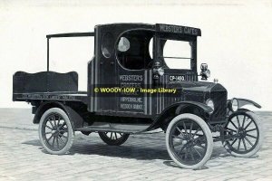 rp12947 - Delivery Truck Websters Grocers of Halfax - print 6x4