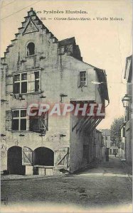 Old Postcard The Illustrated Pyrenees Oloron Sainte Marie Old House