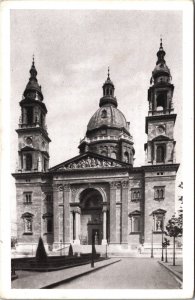 Hungary Budapest Bazilika Híld József és Ybl Miklós Művei Vintage Postcard 09.21