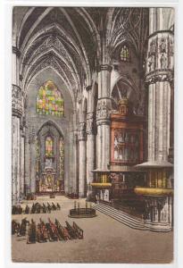 Il Duomo Crociera vista lato merdinale Church Milano Milan Italy 1910c postcard