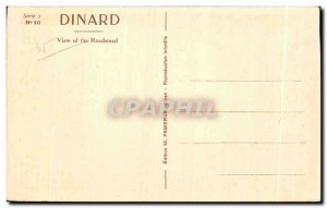 Old Postcard Dinard View aur Rade