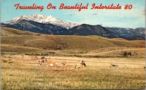 Utah Traveling On Beautiful Interstate 80 1968