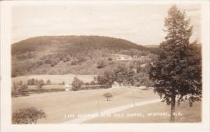 Lake Spofford Golf Club Spofford New Hampshire Real Photo