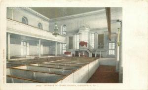 VA, Alexandria, Virginia, Christ Church, Interior, Undivided, Detroit 