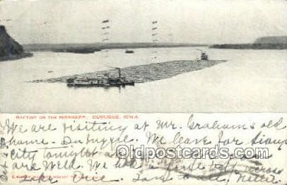 Dubuque Steamer, Steam Boat, Steamboat, Ship, Ships, Postcard Post Cards  Dub...