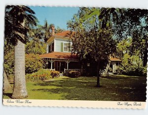 Postcard Edison Winter Home, Fort Myers, Florida