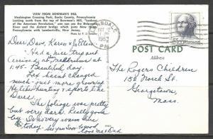 Pennsylvania - View From Bowman's Hill - [PA-076]