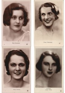 MISSES MOST BEUTIFUL GIRLS REAL PHOTO 67 Vintage PC. Mostly Pre-1940 (L4003)