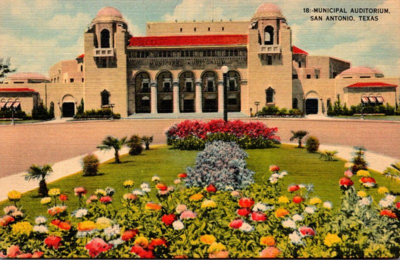 Texas San Antonio Municipal Auditorium 1959