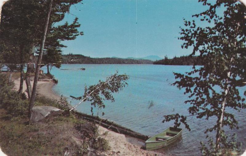 Raquette Lake from Antlers Hotel - Adirondacks, New York - pm 1959