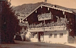 ZELL am SEE SALZBURG AUSTRIA~GASATHAUS ?~SCHMITTEN HOHEBAHN 1930 PSTMK POSTCARD