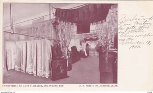 BOSTON, Massachusetts, Pre 1907; Everything Lace Curtains, Etc. RH White Co.