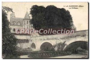 Old Postcard THE GUERCHE the castle