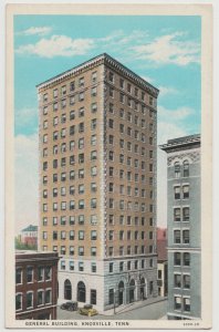 KNOXVILLE TN GENERAL BUILDING Postcard